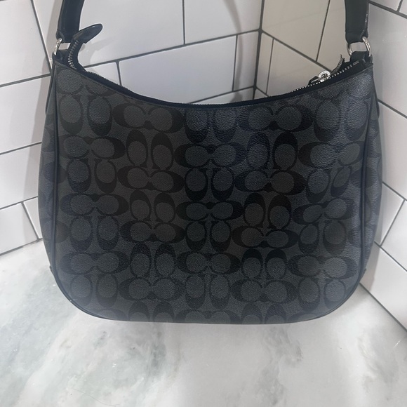 Coach Black and Gray Signature Bag and Wallet Set - Picture 7 of 14